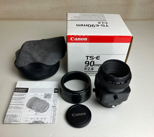 Fast neuwertig canon ts e - neuwertig], ts-e