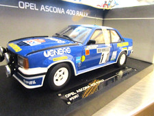 OPEL Ascona 400 B Rallye Monte Carlo 1981 #11 Kulläng Ven Publimmo Sunstar 1:18