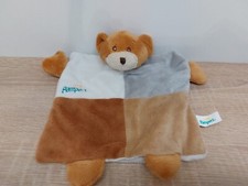 Pampers Schmusetuch Bär 🐻 Schnuffeltuch Handpuppen Teddybär 🧸 Braun Weiß Grau