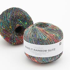 Rico Design | Creative Make It Rainbow Glitz Beilaufgarn brandneu 🆕️