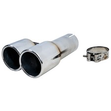 Auspuff Doppelrohr Endrohr