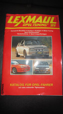 LEXMAUL Opel Tuning Katalog 1989  Ascona Manta Omega Kadett Senator etc.