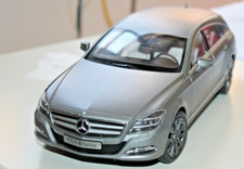 Modellauto Mercedes-Benz CLS Shooting Brake (X218) Designo-Allanit-Grau in 1:18