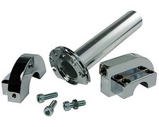 Kurzgasgriff Gasdrehgriff Kurzhubgasgriff NARAKU universal chrom für Roller Quad