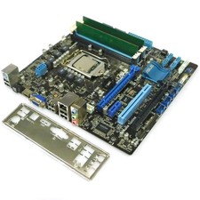 ASUS P8H67-M Rev.3.00 mATX Sockel 1155 i3-2100 3,1GHz 2GB RAM ~mit Rechnung