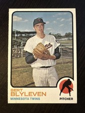 1973 TOPPS #199 BERT BLYLEVEN