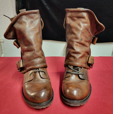 AIR STEP  effektvolle Stiefelette Gr. 39  braun