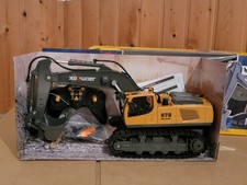 RC-Bagger Ferngesteuerter Bagger Spielzeug, 1:18 RC Bagger mit Metallschaufel