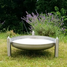 Edelstahl Feuerschale 80 cm