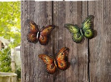 Metall deko schmetterling - metall-deko, 'schmetterling'