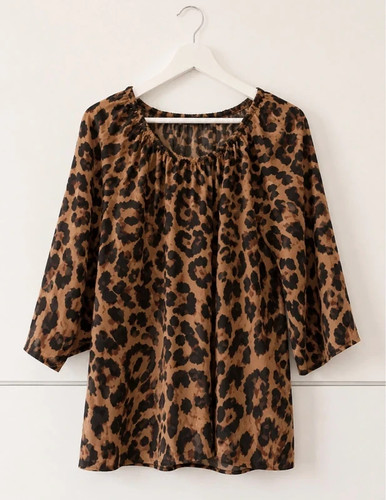 Tunika bluse leo - bluse, leo-print