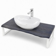 Waschbecken Set Oval 100cm