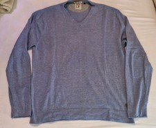 Gr. XXL R95TH Pullover mit Wolle Herren Blau