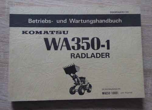 Komatsu radlader wa350 - radlader, wa350-1