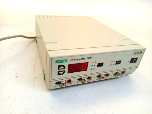 Bio rad powerpac 200 - powerpac, biorad