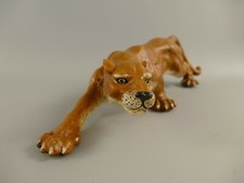 Figur Panther Eisen Löwe Tiger Puma Jaguar Statue Skulptur  Türstopper
