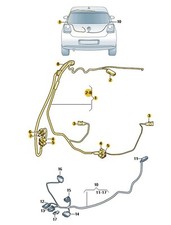 Original VW Polo 6R Kabelbaum