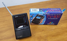 Casio TV-400 Liquid Crystal Mini Farbfernseher Fernseher Originalverpackt