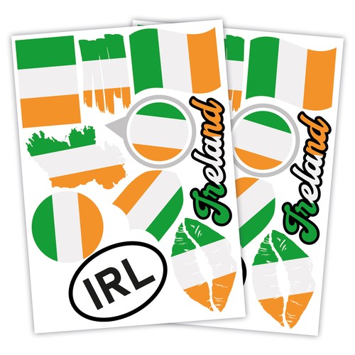 Länderfahnen sticker flaggen - sticker,