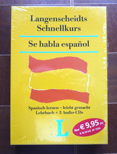 Langenscheidts Schnellkurs - Se habla español Spanisch lernen leicht CD Lehrbuch