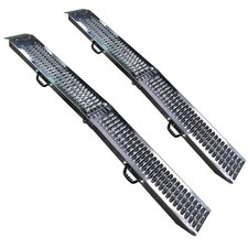 2 Stück Auffahrrampe Laderampe klappbar 180cm für Quad Motorrad uvm max. 450kg