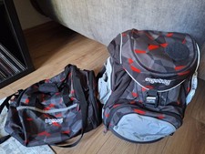Ergobag Schulranzen mit Sporttasche plus Klettis