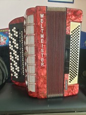 Knopfakkordeon  Weltmeister Grandina Ziehamonika 120 Bass