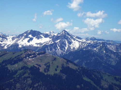Topo alpen karte - karte, ►