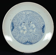 Antiker China Porzellan Teller
