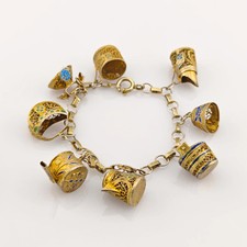 Bettelarmband aus Silber mit