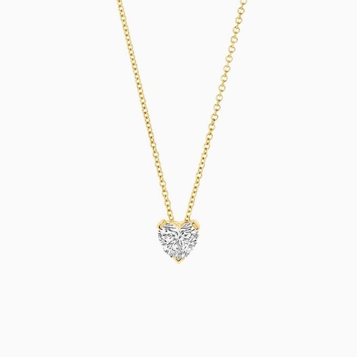 Kette 585 gold herz - 585,