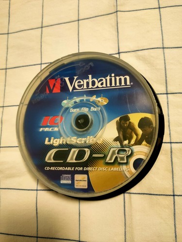 Verbatim lightscribe r - lightscribe, cd-r
