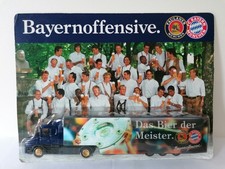 Paulaner mini Werbetruck, Scania 124L 400 SZ FC Bayern München 1:87 in OVP