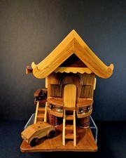 Thai Spirit House Holz Schrein