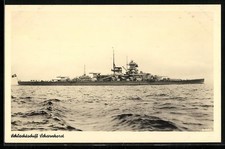 AK Schlachtschiff Scharnhorst