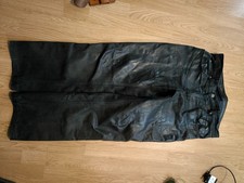 CHEVIREX  Herren- LEDERJEANS /