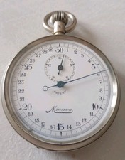 Taschenuhr Minerva Stoppuhr