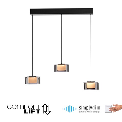 Led pendelleuchte glas - led,