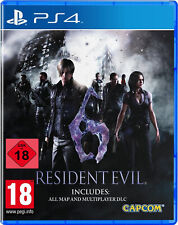PS4 Spiel Resident Evil 6 HD NEUWARE