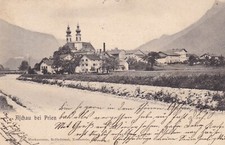 Aschau Chiemgau AK 1905 Panorama mit Kirche Bayern 2506009