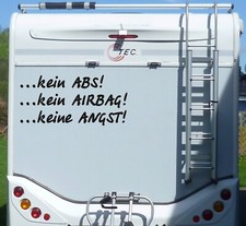 Aufkleber Kein ABS Airbag
