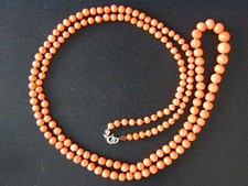 ANTIKE KORALLENKETTE 96cm lang Wert EUR 998,-
