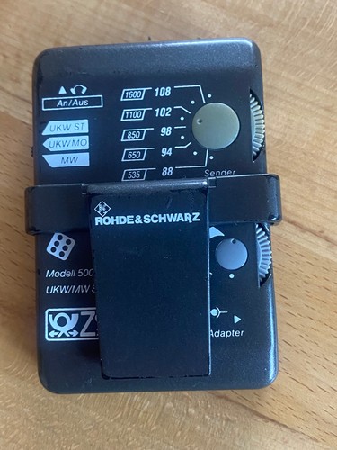 Rohde schwarz mini - schwarz,
