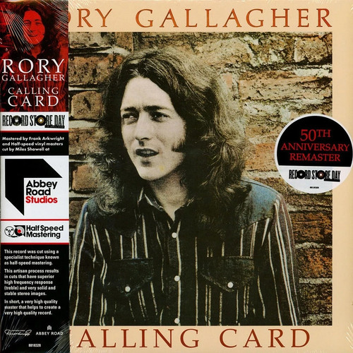 Rory gallagher calling card - gallagher,