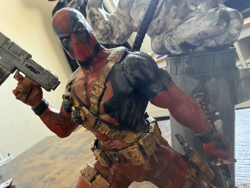 Custom deadpool statue 5in - custom,