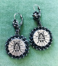 Konplott  Ohrringe  Sinners and Saints, Selten, Schwarz, Käfer