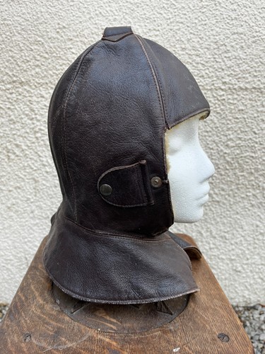 Vintage braune leder - leder, motorrad