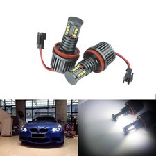 2x Xenon Weiss LED Angel Eyes