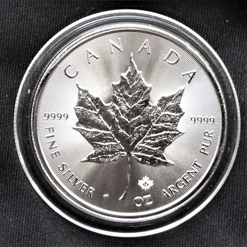 Canada maple leaf 2019 silber - maple,