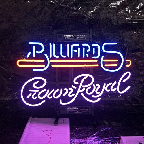 Billiards crown royal neon - billiards,
